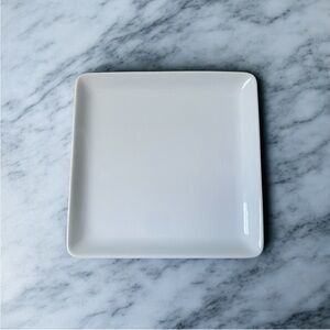 The Pampered Chef Classic White Square Plate